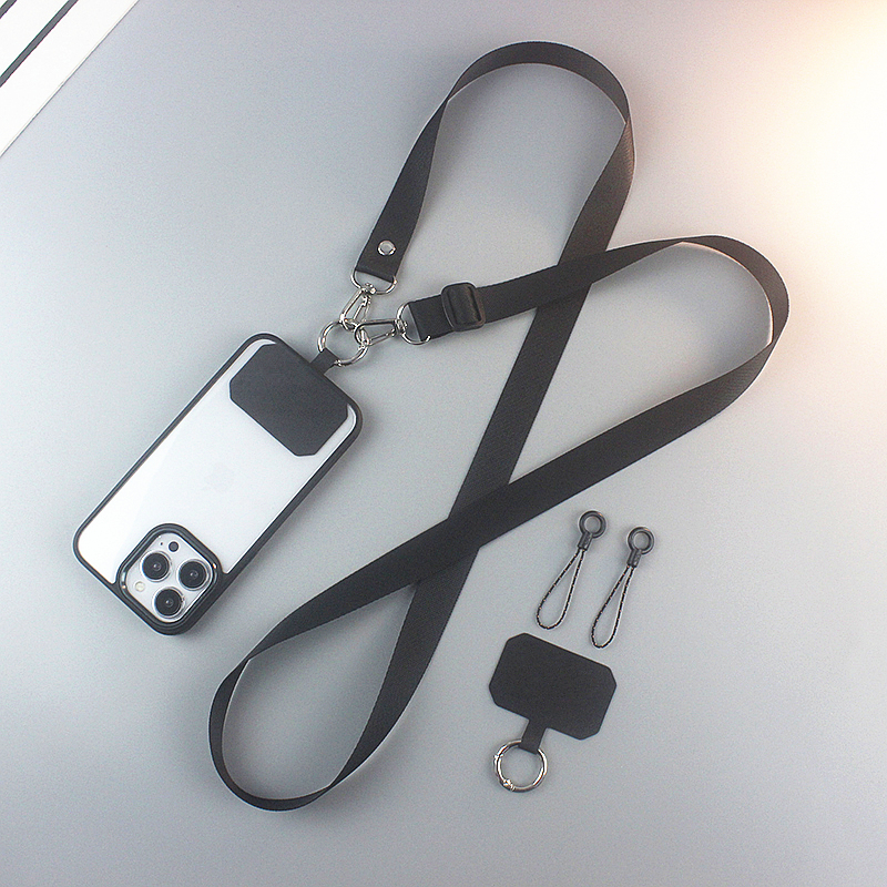 Extended Crossbody Phone Lanyard, Simple Solid Color, Versatile Women's Neck Strap, Adjustable Crossbody Strap, Phone Chain Extended Crossbody Phone Lanyard, Simple Solid Color, Versatile Women's Neck Strap, Adjustable Crossbody Strap, Phone Chain