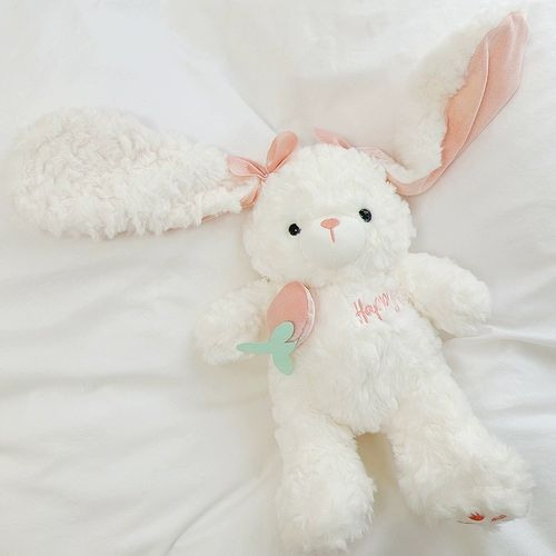 Скандинавский милый плюшевый успокаивающий кролик, тряпичная кукла, кукла-кролик, подарок на день рождения