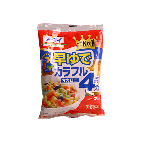 Japanese Ohmy macaroni pasta Italian spiral noodles child-free baby supplement recipe with added pasta