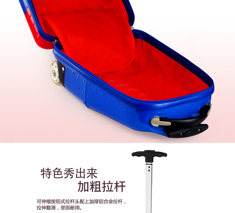 Hoa Kỳ Travel Buddies trẻ em của trường hợp xe đẩy nam giới và phụ nữ bé vali trẻ em ba lô 1-3 tuổi balo đi học