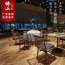 Color wood grain brick imitation solid wood living room dining room bedroom balcony antique tile tile non-slip floor tile 150 800