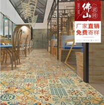 European style Mediterranean tiles 200 * 200mm dining room living room bedroom balcony TV background wall tile tiles