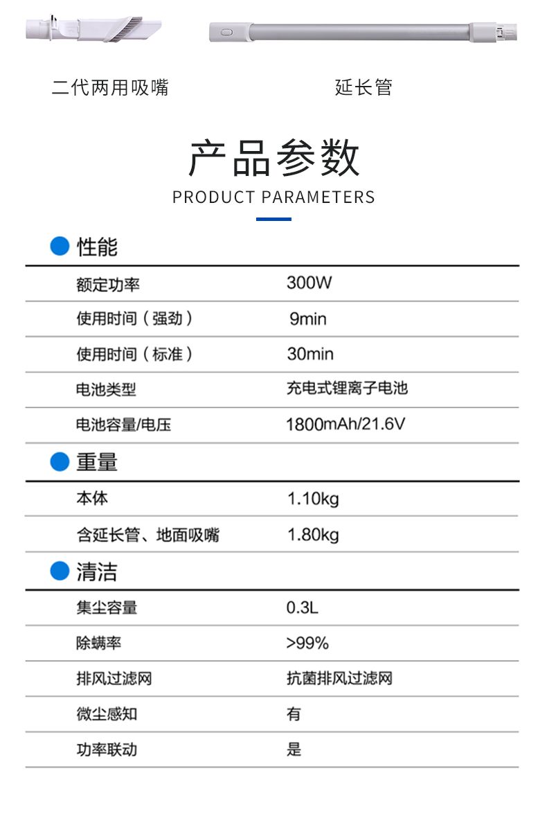 robot hút bụi robotek Máy hút bụi gia đình nhỏ Panasonic cực kỳ yên tĩnh cầm tay không dây mạnh mẽ Máy hút bụi không dây - Máy hút bụi robot deebot