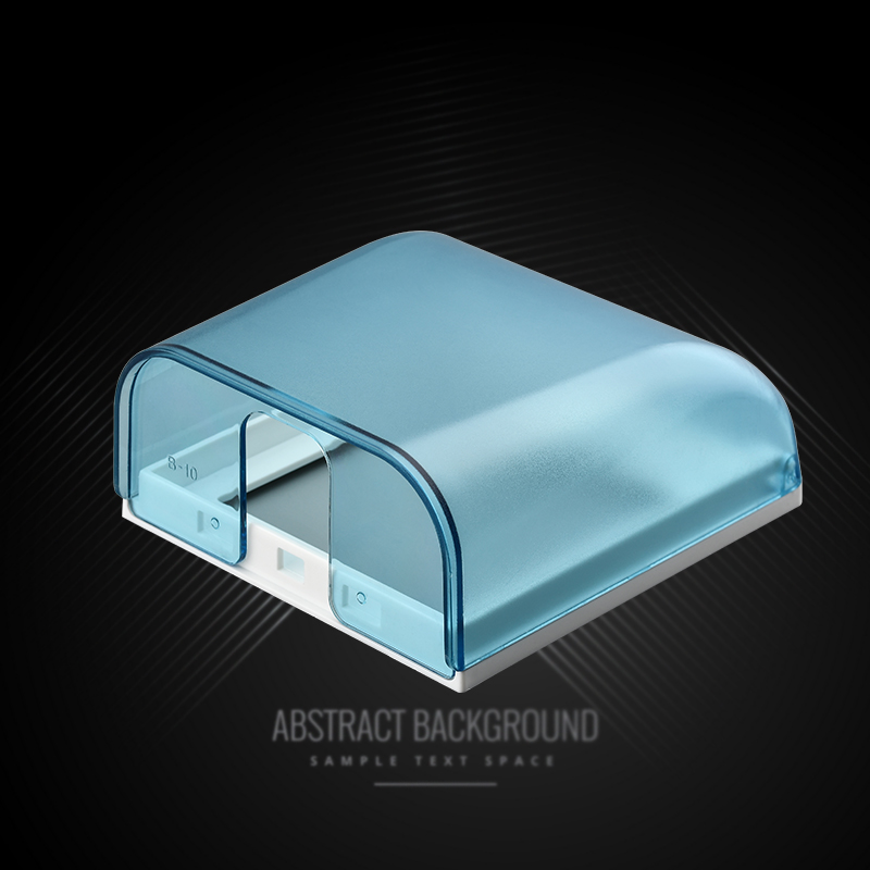 Bathroom socket waterproof cover recommends protecting cover wall switch blue box cosmetic box 86 type