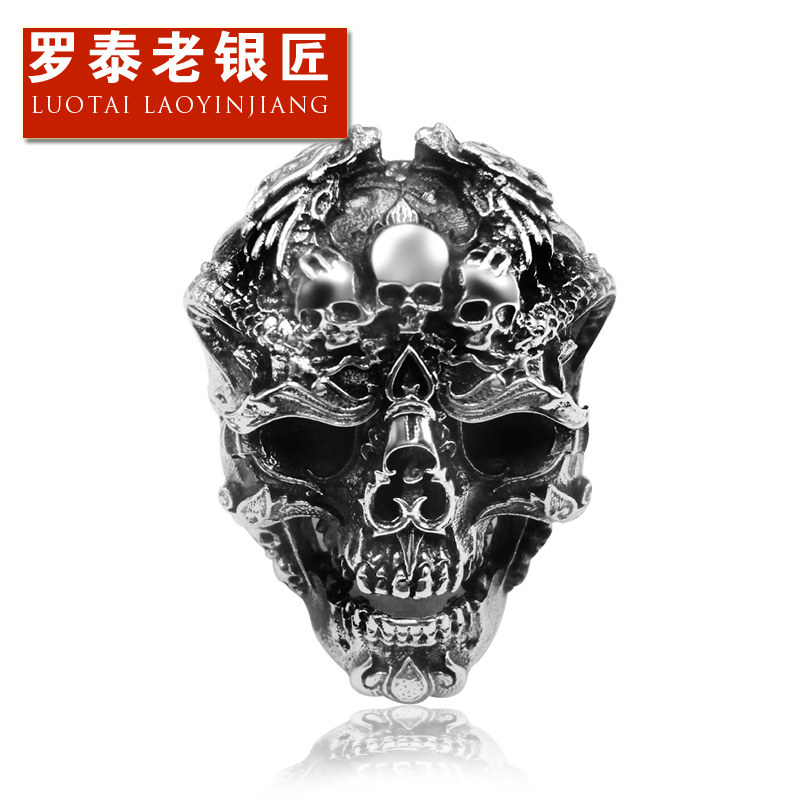 Bague homme       en Argenterie - Ref 3086801 Image 4