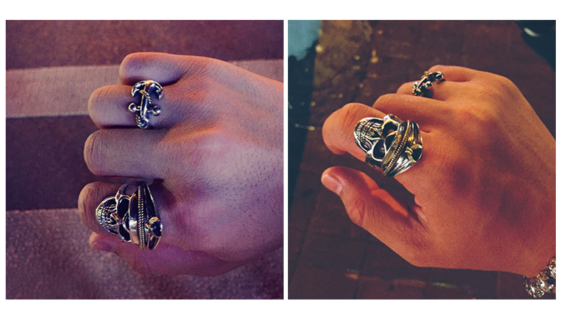 Bague homme       en Argenterie - Ref 3086563 Image 12