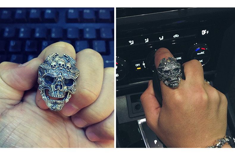 Bague homme       en Argenterie - Ref 3086801 Image 10