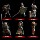 ACTOYS Dark Souls Blind Box Коробка-яйцо Dark Souls Black Souls Трехсекундная пуля Периферийное огнеупорное женское изделие ручной работы mini 4