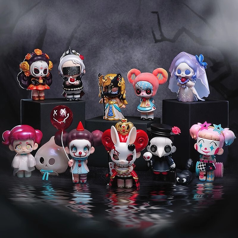 Authentic Kasa People Are Not Villains Series Blind Box Dark Trendy Toy Figurine Doll Ornament