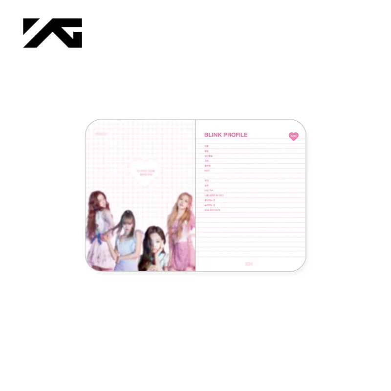 [[5THBP] BLACKPINK ПИЛЛОУ НОТЕБУК 5-омат]
