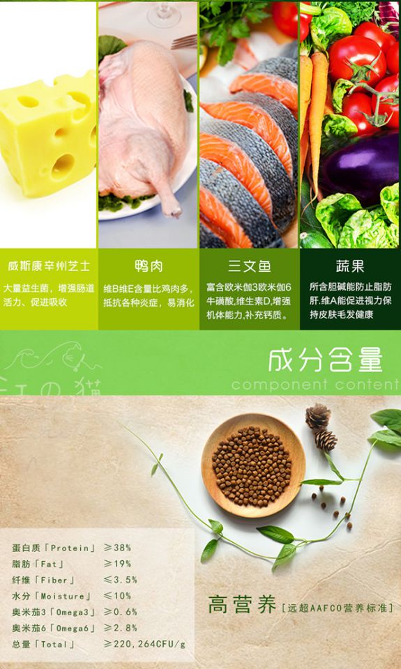 Mèo Jiang Chi nhập khẩu từ mèo Fumo thức ăn không có hạt cá hồi vịt xanh Fumo hạt tự nhiên vào mèo con 5 pound - Cat Staples hạt thức ăn cho mèo