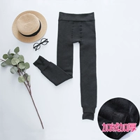 Cô gái cộng với quần legging nhung thu đông 2018 mới dày ấm áp cho bé mặc quần cotton trẻ em co giãn quần jean trẻ em