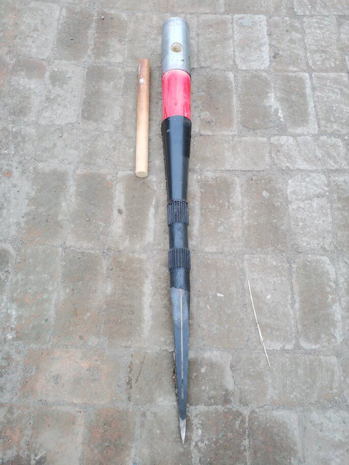 Harbin DaxingJun tool forging four-sided ice drilling ice drilling ice fishing ice breaking tool winter fishing ice fishing