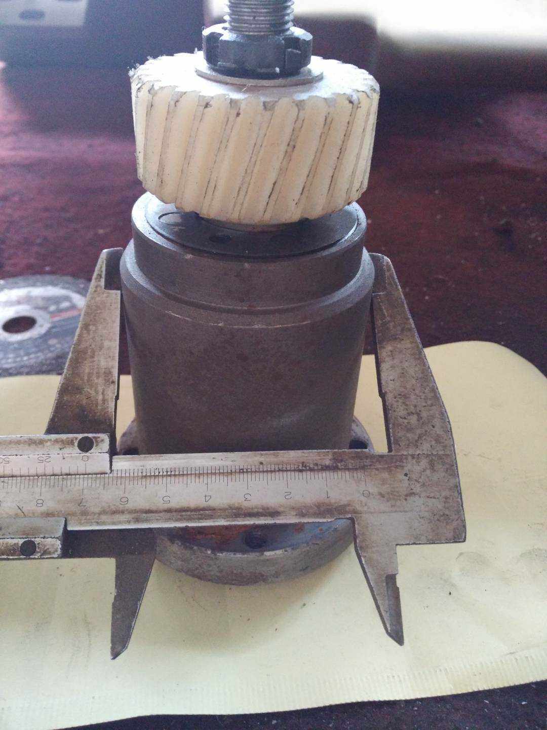 Type 32 commercial automatic lamb slicer knife shaft assembly Meat cutter shaver blade main accessories