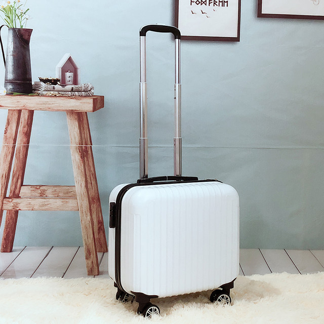 Mini tie box tank universal wheel 18 -inch small suitcase women's suitcase Korean version of the boarding chassis men and small fresh