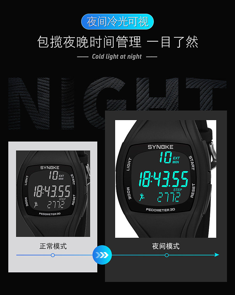 Montre bracelet pour homme SYNOKE    - Ref 3272276 Image 12