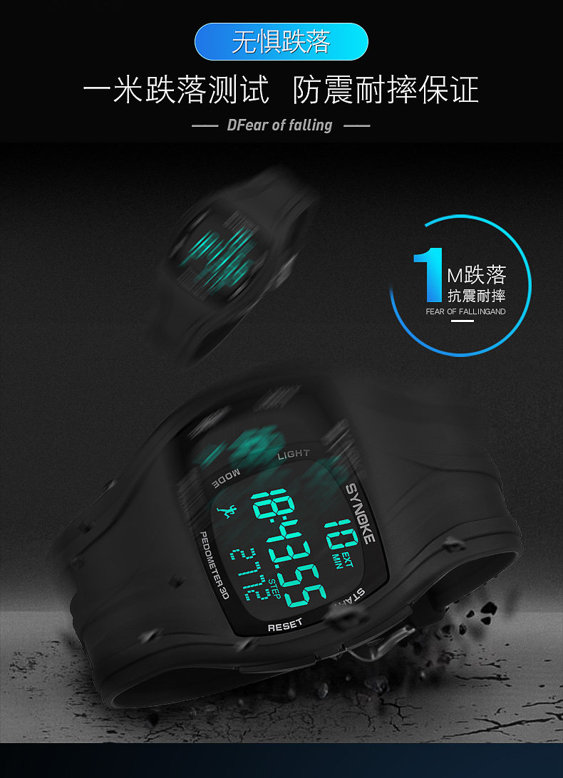 Montre bracelet pour homme SYNOKE    - Ref 3272276 Image 10