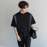 CHICERRO Дышащая дизайнерская футболка с коротким рукавом для отдыха, с вышивкой, свободный крой, тренд сезона