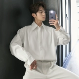 CHICERRO Красная дизайнерская рубашка для отдыха, тренд сезона, изысканный стиль