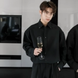 CHICERRO Мужская цветная рубашка для отдыха, галстук, оверсайз, изысканный стиль