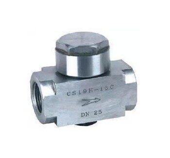 Thread thermodynamic Y-type steam trap CS19W-16P stainless steel threaded trap DN20 25