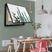 Nordic Electric Meter Box Decoration Painting-Free Solid Wood Frame Brief Modern Electricity Meter Box Empty Open Box Strength Electric Box Painting