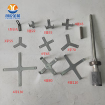 Electrophoresis Surface treatment Processing Automatic line square tube insertion connector Galvanized stamping small parts 3 card pylons