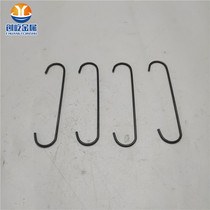 C-shaped hook 2 0X100 wire clamp Painted stainless steel hardware u-shaped wire bracket 1000 bar pack