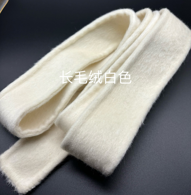 Autumn and Winter Double-Sided Cashmere Coat with Waist-Cinching Design, Milky White Long Plush