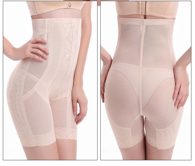 Tingmei Yuya không có dấu vết siêu mỏng sau sinh cao eo bụng đồ lót quần định hình hông để giảm bụng quần cơ thể quần sịp