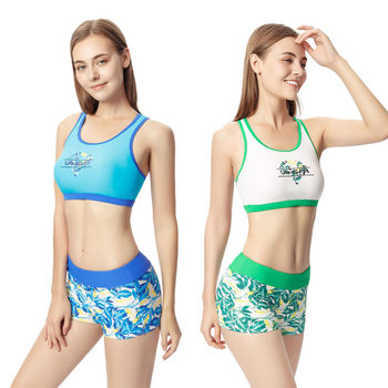 Yingfa 2019 ແຍກຊຸດລອຍນ້ໍາກິລາສອງຊິ້ນຊຸດລອຍນ້ໍາ sexy bikini ຮ້ອນການຫຼຸດຜ່ອນອາຍຸ swimsuit Y1901