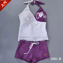 Special Price Special Cabinet Gold Gel Female style Fashion Split Flat Corner Swimsuit Spa 2882 Purple