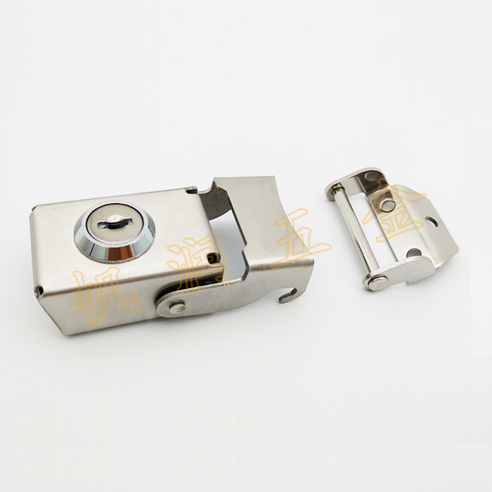 Locomotive Electric Car Side Case Lock Tail Case Lock Moor Aluminum Alloy Side Case Lock Stainless Steel Tailbox Through Unlock Core