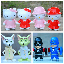 Portable USB rechargeable handheld portable mute mini small electric fan KT cat girl fan