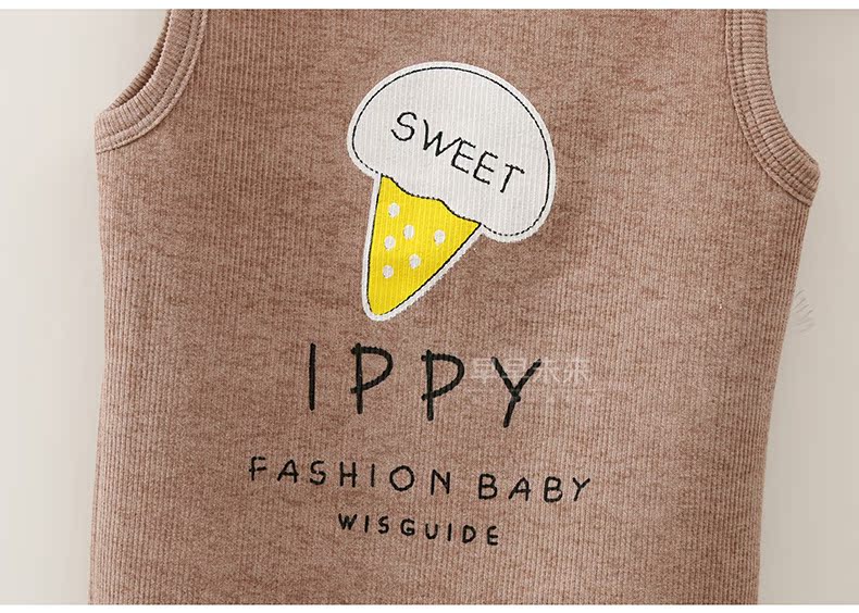 Baby plus nhung vest ấm áp vest bé trai quần áo trẻ em mùa thu và mùa đông vest đơn vai ra ngoài vest vest quần áo trẻ em cao cấp