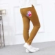 Quần legging nữ mùa thu 2018 trẻ em mới mặc quần dài co giãn cao bé gái quần bút chì mỏng quần nỉ bé trai