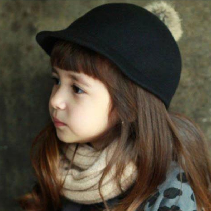 Han edition children's hair hat boy girl autumn rabbit hat baby duck hat equestrian hat
