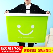 thùng vải đựng đồ Hộp nhựa, quần áo bẩn, hộp lưu trữ, nhu yếu phẩm hàng ngày, hộp nhựa, hộp thu gom lớn, hộp lưu trữ, lưu trữ - Trang chủ kệ mỹ phẩm xoay 360 độ