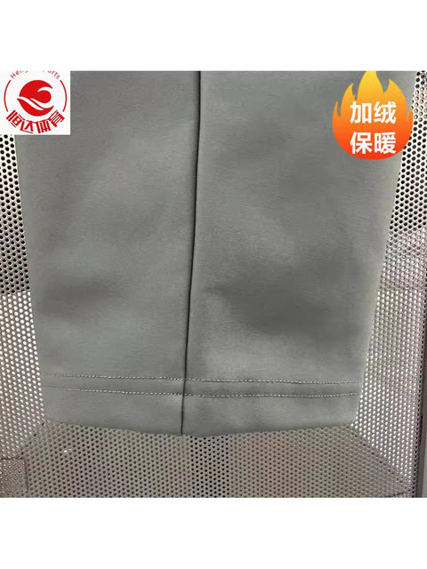 Anta Light Warm Fleece Men's 2025 Winter New Style Warm, Comfortable and Versatile Woven Sports Pants 152547501D