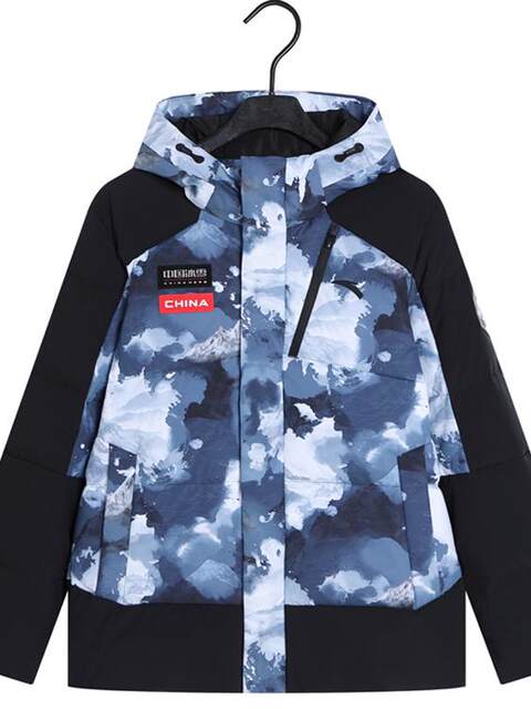 Anta Ice Armor down Jacket Men's 2024 Winter New Style Warm, Windproof, Water-Repellent Hooded Top 152447926N