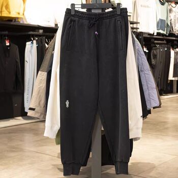 Anta Owen Sports Pants for Men and Women, Jogger Pants, 2024 Winter New Style, Loose Knit Sweatpants 172441303