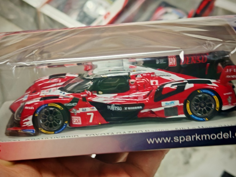 Spark Racing Model 1:43 Toyota Gr010 7 #   24H Le Mans Endurance Race 2025 Wagyu Beef