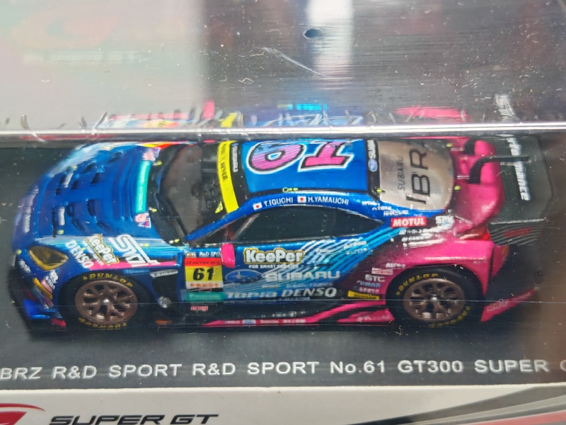 Spark 1:64 Subaru Brz Gt300 Super Gt Simulation Car Model