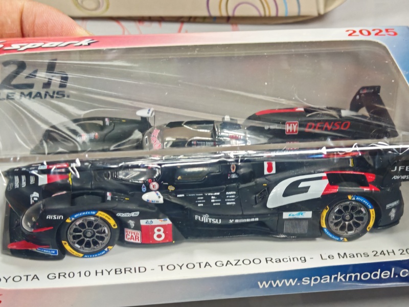 Spark Racing Model 1:43 Toyota Gr010 8 #   24H Le Mans Endurance Race 2025