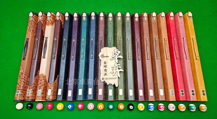现货 ZEN仁杆&由甲合作款:奢华真皮4孔台球杆,你的桌游新宠!-杆盒-淘宝好物网