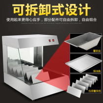 French fries workstation potato chips machine chip insulation cabinet VF-6 desktop workstation send potato chips shovel