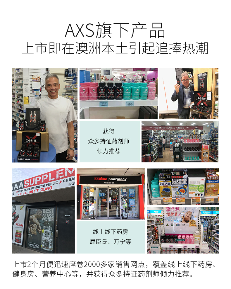 最强大脑王峰推荐 澳洲AXS 脑神丸 缓解脑疲劳/提升记忆力 60片 图14