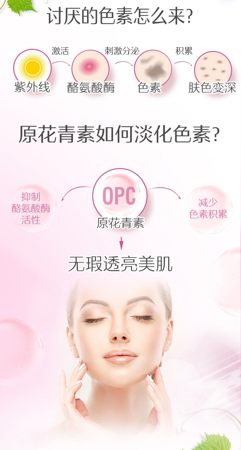 澳洲 Swisse 葡萄籽精华片 180粒 美白淡斑 图4