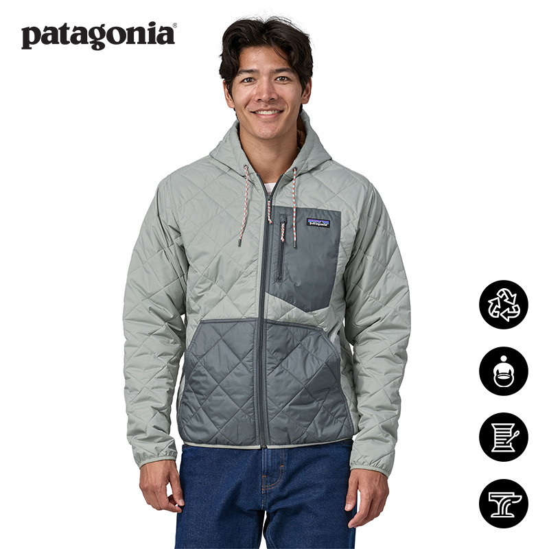 Men's warm cotton suit Diamond Quilted 27610 patagonia Patagonia-Taobao