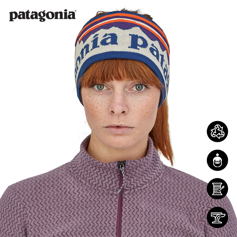 Autumn-winter knitted headscarf hair with Powder Town 28761 patagonia Patagonia-Taobao